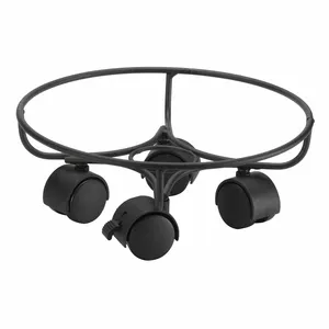 Elegance Wheeled Pot Stand - 25cm - image 2