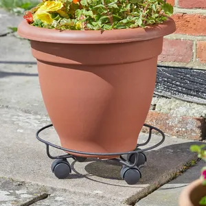 Elegance Wheeled Pot Stand - 33cm