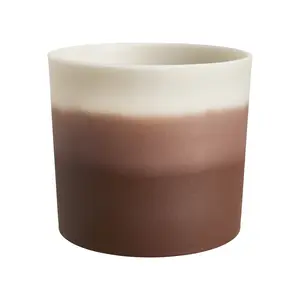 elho Gradient Cedar Brown Pot - Ø14cm