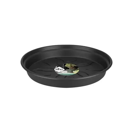elho® Green Basics Saucer 10cm Living Black - image 1