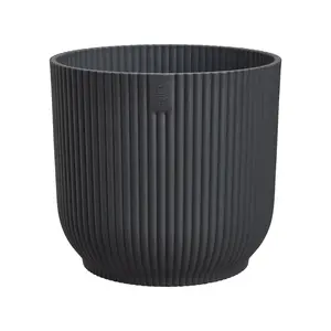 elho Vibes Fold Anthracite Pot - Ø14cm - image 1