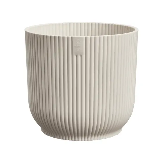 elho Vibes Fold Linen White Pot - Ø16cm - image 1
