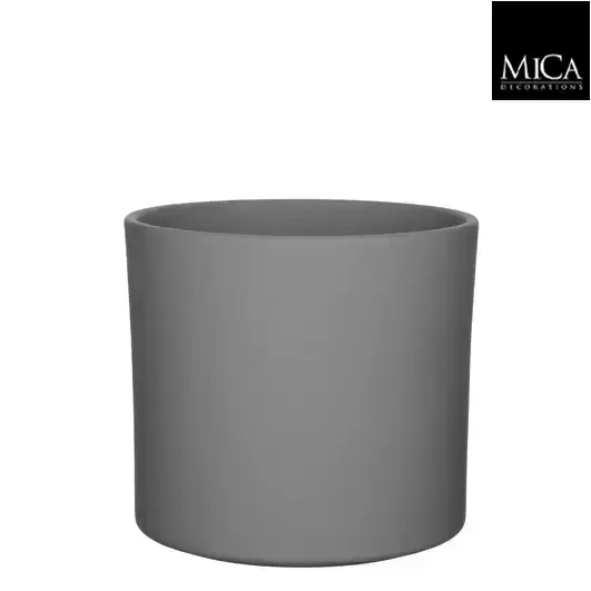 Era Matt Grey Pot - Ø28cm