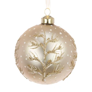 Estrella Champagne Bauble 10cm