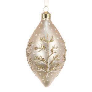 Estrella Champagne Finial Bauble