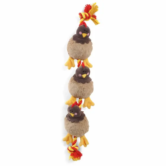 Farm Animals Plush Dog Tug Toy - image 4