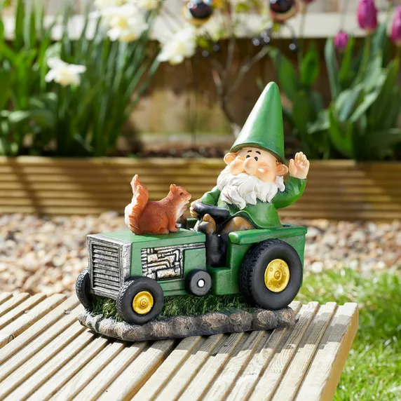 Farmer Gnome Ornament