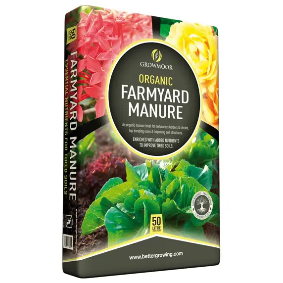 Growmoor Farmyard Manure 50L