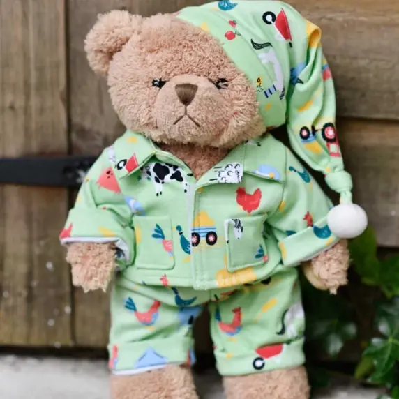 Farmyard Pyjamas Teddy Bear