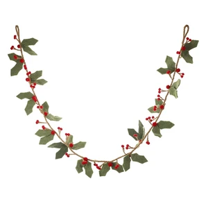 Felt Holly Garland