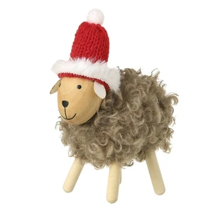Festive Fluffy Reindeer Ornament