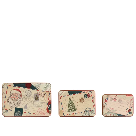 Festive Storage Tin Set - image 1