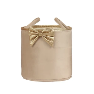 Festive Velvet Basket - Medium