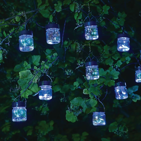 Firefly Opal Jar String Lights