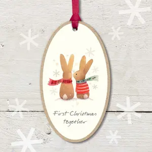 First Christmas Together Keepsake Plaque