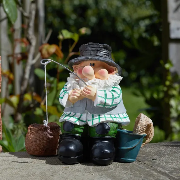 Fishing Gnome Ornament