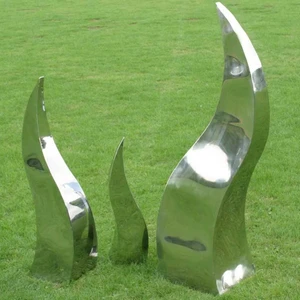 Flame Garden Sculpture - Small - image 1