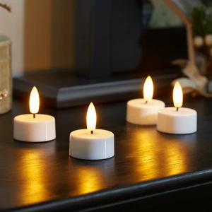 Flameless LED Tealight Candles - 6 Pack