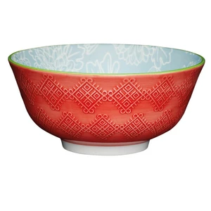 Floral Grey Bowl - image 1
