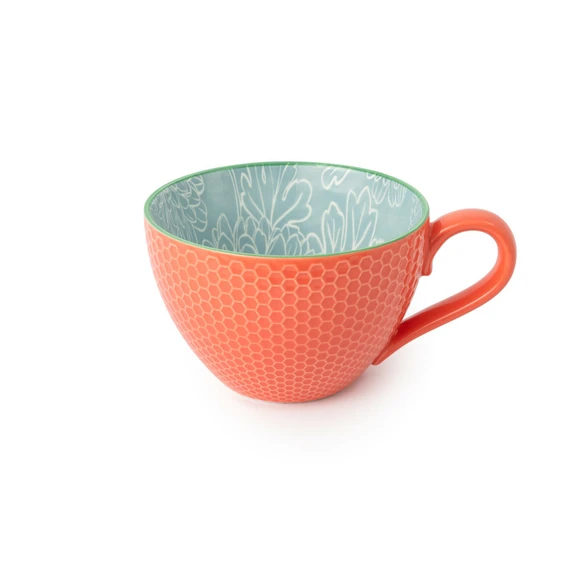 Floral Grey Mug - image 1