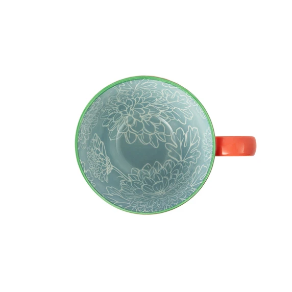 Floral Grey Mug - image 2