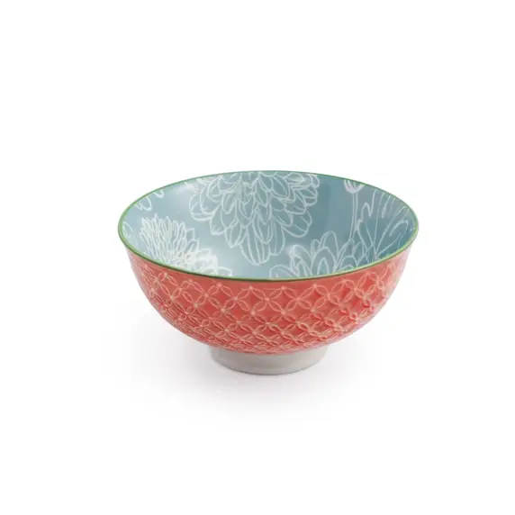 Floral Grey Nibble Bowl - image 1