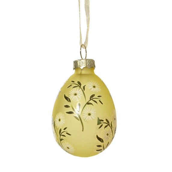 Floral Hanging Easter Egg - image 1