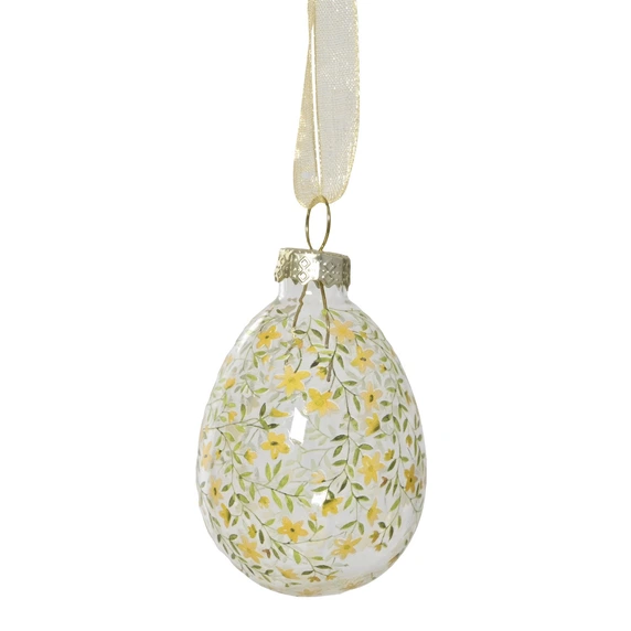 Floral Hanging Easter Egg - image 2