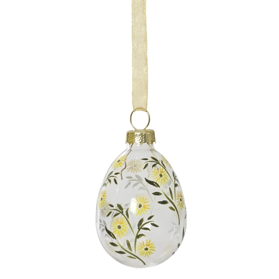 Floral Hanging Easter Egg - image 3