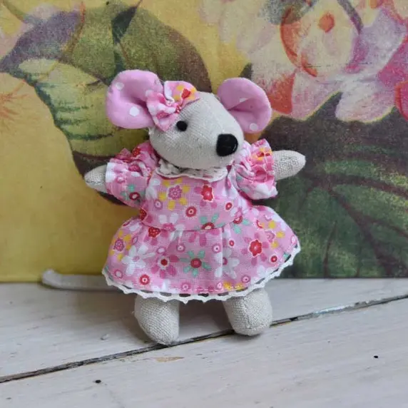 Floral Print Dress Soft Mouse