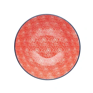 Floral Red Bowl - image 2