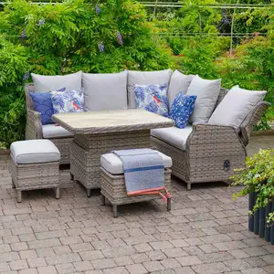 LeisureGrow Florence Compact Reclining Dining Set - image 1
