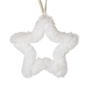 Fluffy Hanging Star Outline