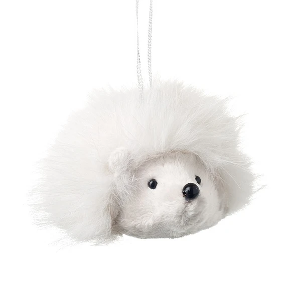 Fluffy Hedgehog Hanging Decoration