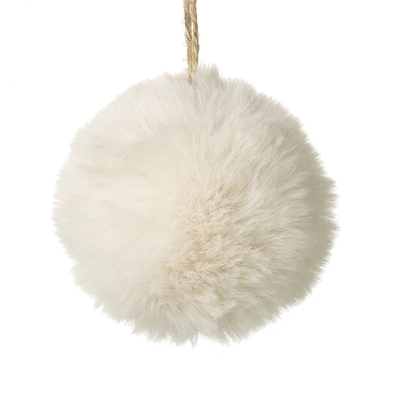 Fluffy Pompom Bauble - Medium