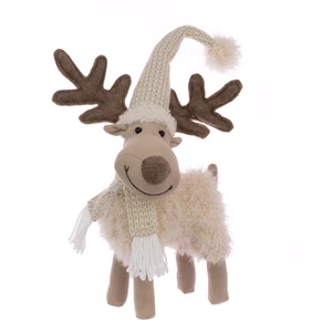 Fluffy Reindeer Figurine