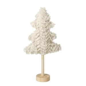 Fluffy Standing Christmas Tree Ornament - Medium
