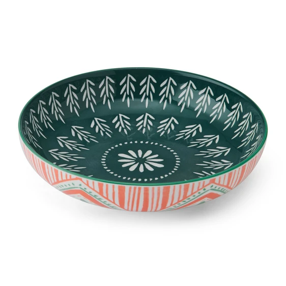Folk Pattern Coupe Bowl - image 1