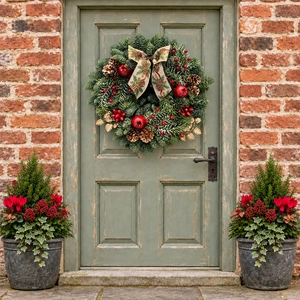 Festive Foraging Wreath - 12" - image 2