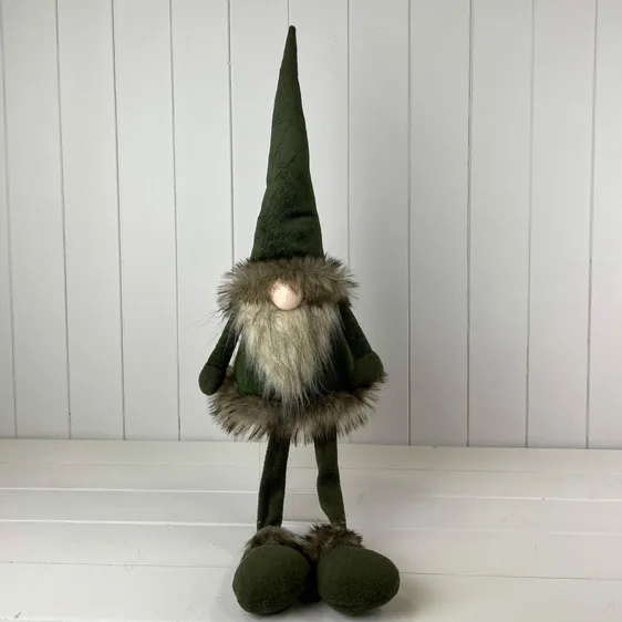 Forest Green Gonk Decoration - Large