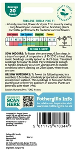 Foxglove Bubbly Pink F1 Seeds - image 2