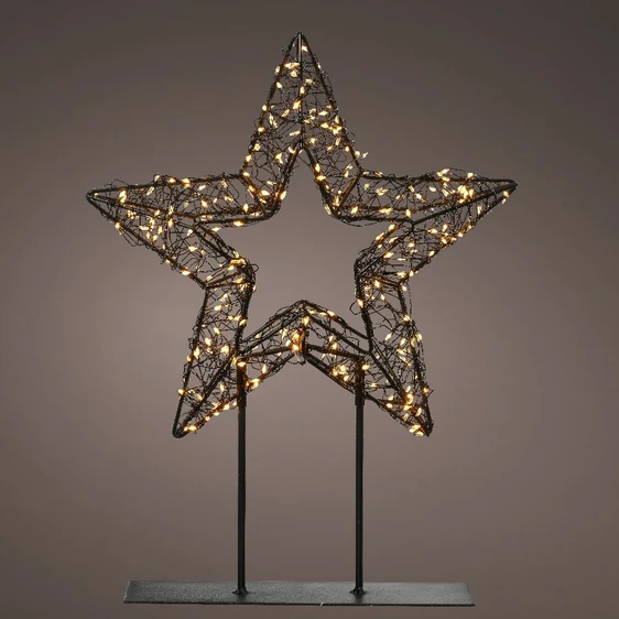 Freestanding Wire Star Table Light - 47cm
