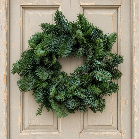 Classic Plain Foliage Wreath - 10" - image 1