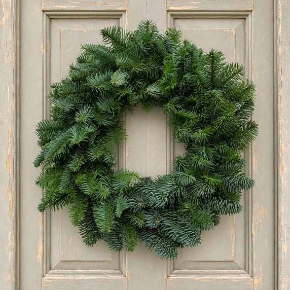 Classic Plain Foliage Wreath - 14" - image 1