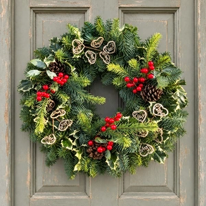 Fresh Wreath Love Christmas