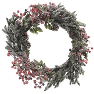 Frosted Berries Artificial Wreath