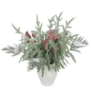 Frosted Foliage Pot