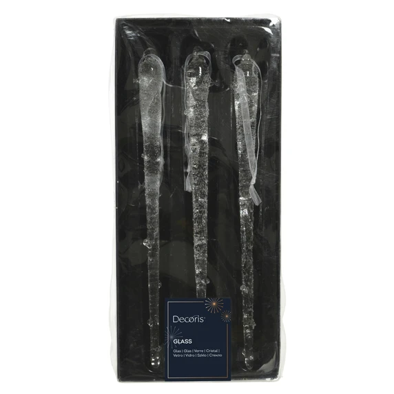 Frosted Icicles Tree Decoration Set - image 2