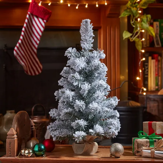 Frosty Fir Artificial Christmas Tree - Medium