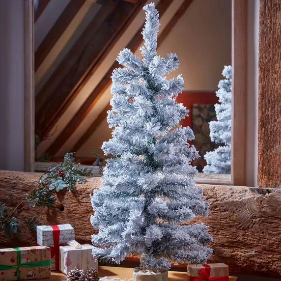 Frosty Fir Artificial Christmas Tree - Large